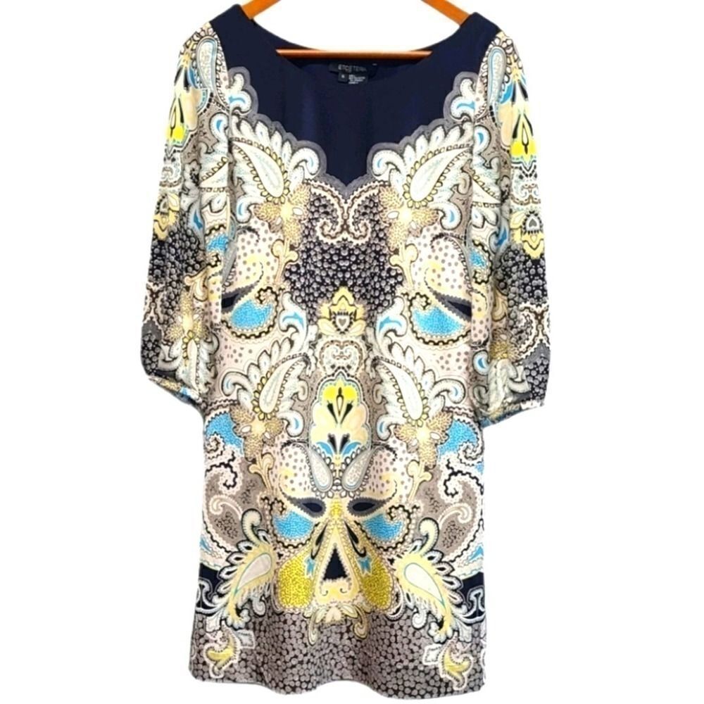 ETCETERA Floral Spring Tunic Dress size 6